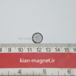 آهنربا دیسکی نئودیمیوم 12x2 پولکدار